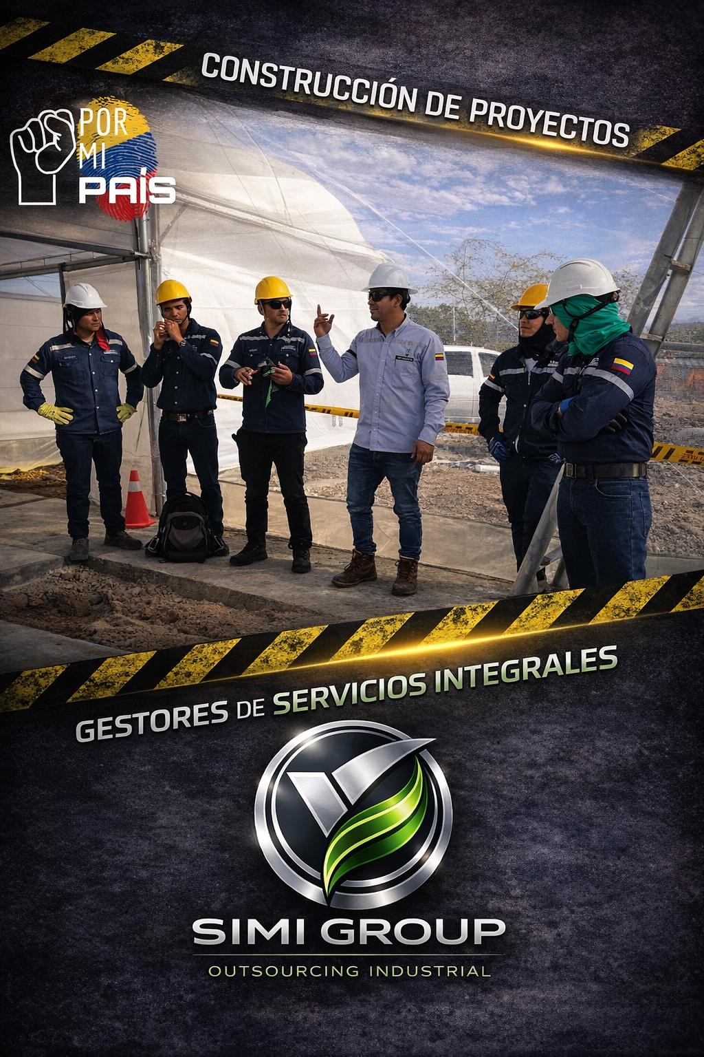 Equipo técnico SIMI GROUP en campo